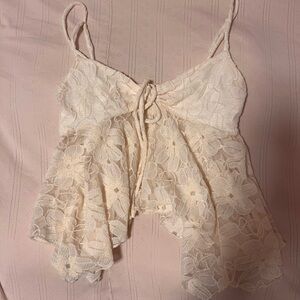Urban Outfitters Kimchi Blue Kerry Lace Babydoll Cami